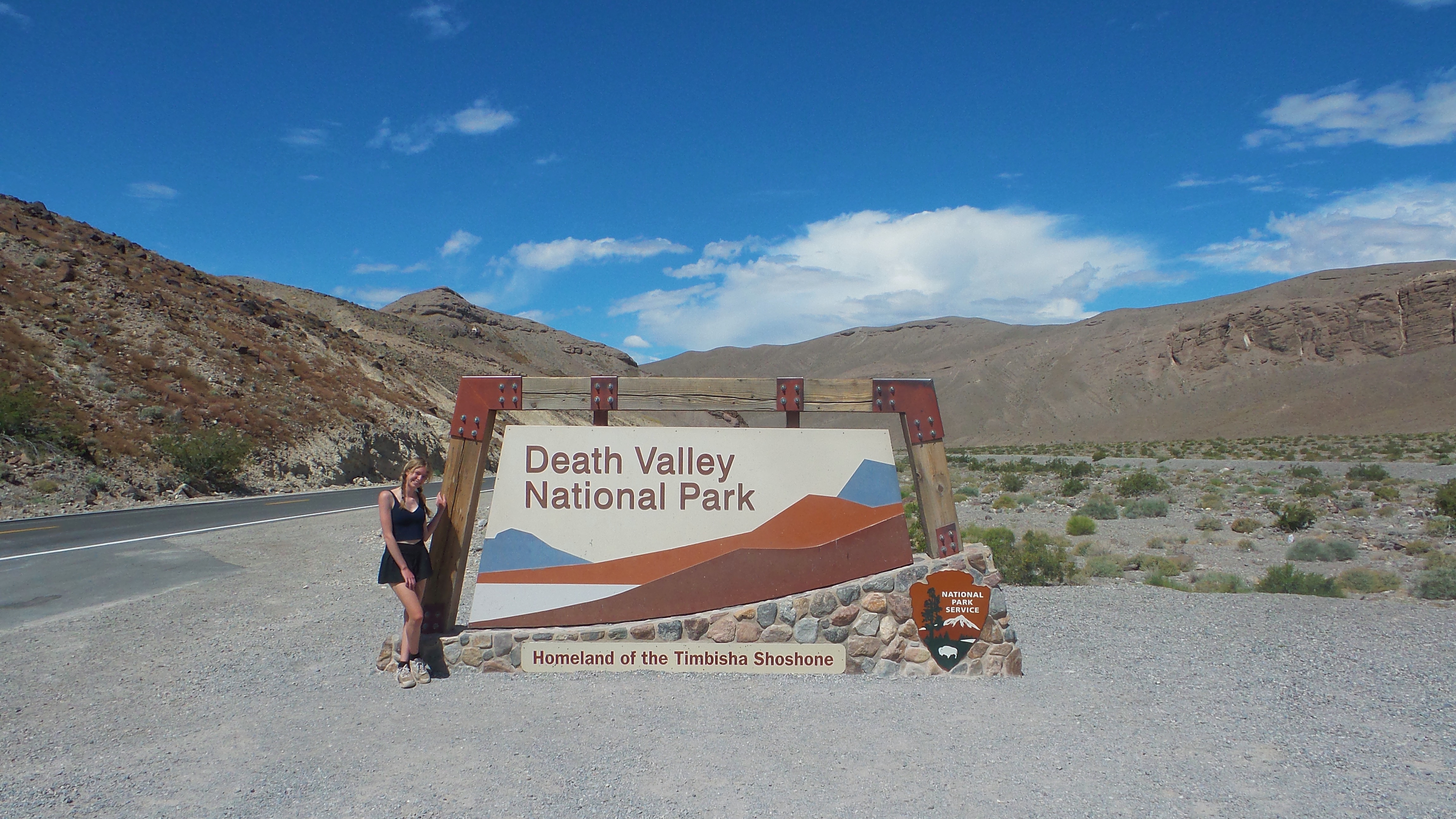 Death Valley National Park Sign